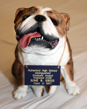 Distinguished Graduate Award Bulldog