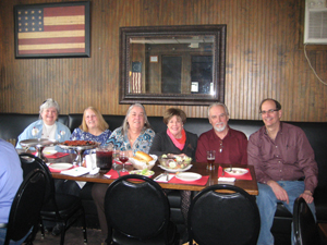 Kathy, Nancy, Sharon, Lynn, Padge & Steve