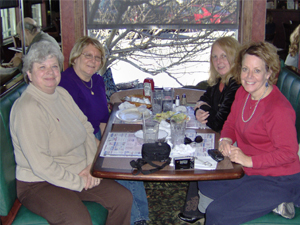 Kathy P, Cornelia VW, Nancy L. & Lynn D - Next Day